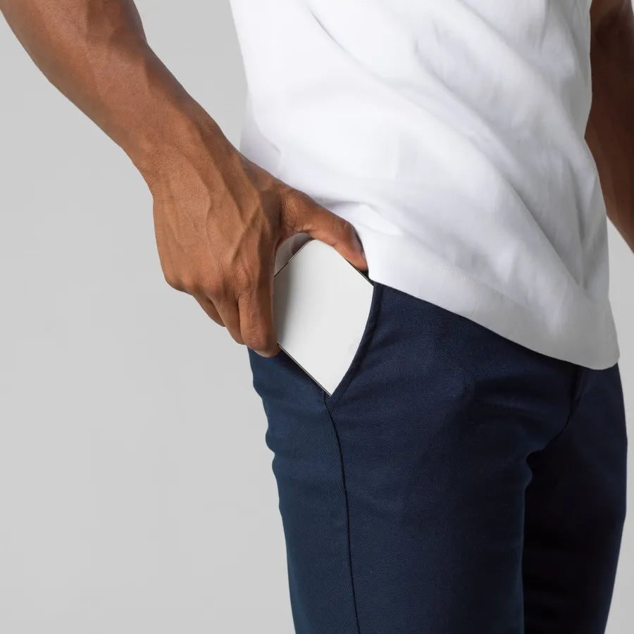 Men's Slim Fit Chino Pants with Tapered Leg and Stretch Woven Casual - Image 12