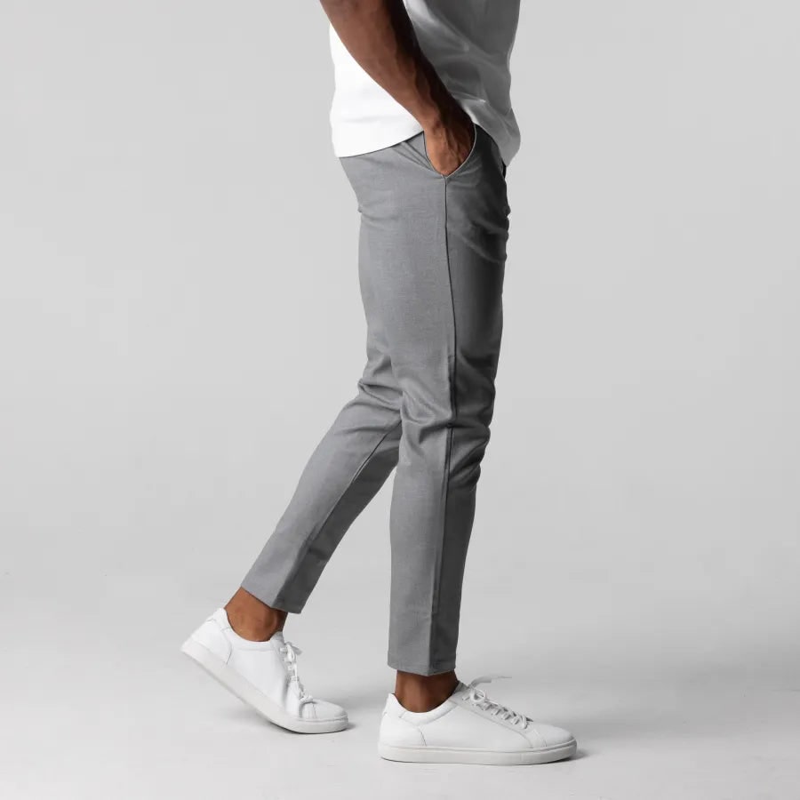 Men's Slim Fit Chino Pants with Tapered Leg and Stretch Woven Casual - Image 5