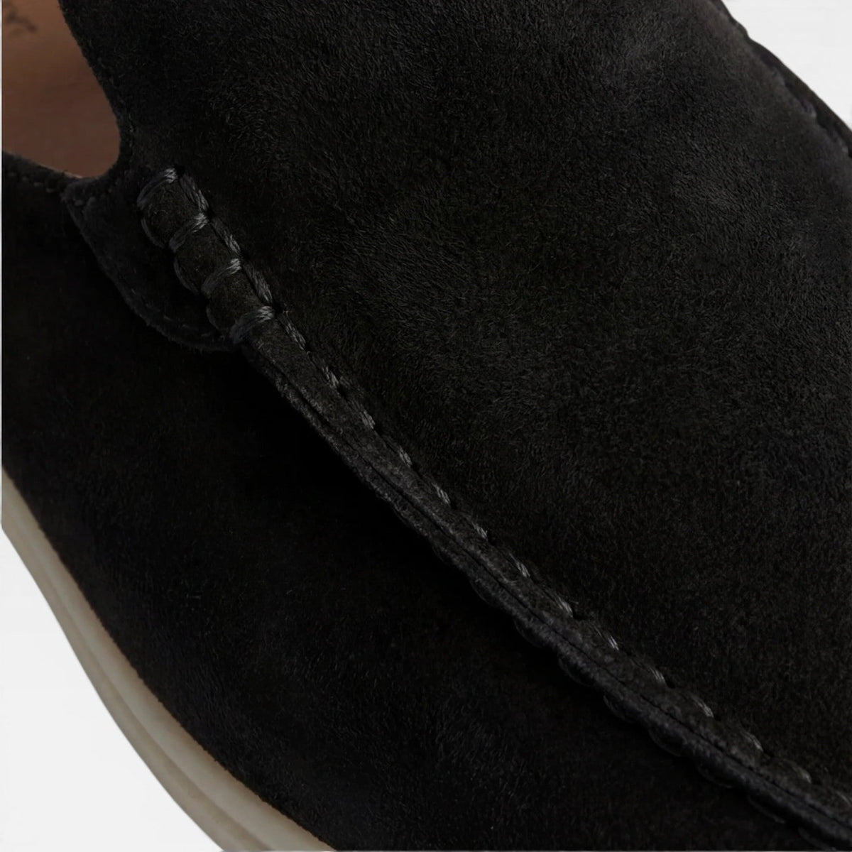 Men's Suede Slip on Mules Loafers with Moccasin Toe and Padded Footbed - Image 5