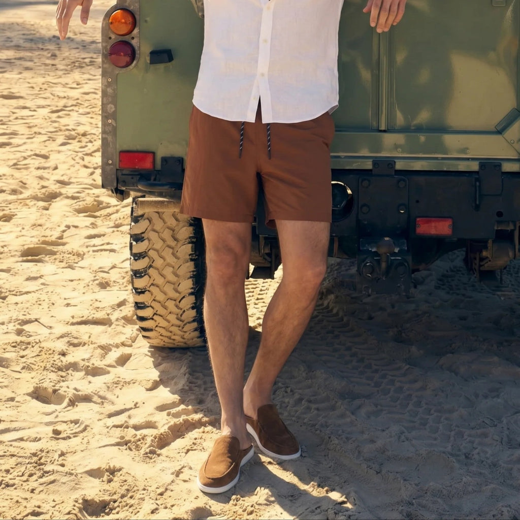 Men's Suede Slip on Mules Loafers with Moccasin Toe and Padded Footbed - Image 7