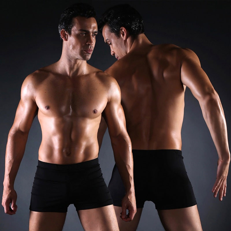 Men's Swim Trunks and Shorts with Graphic Print Square Leg Quick Dry - Image 6