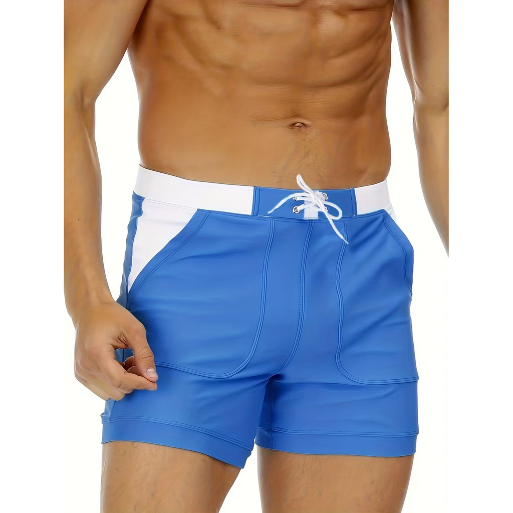 Mens Swim Trunks Quick Dry Swimming Shorts Swimwear - Image 1