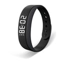 Men's Vibrating Alarm Clock Wristband with Silent Digital Display and Adjustable Silicone Strap - Image 1