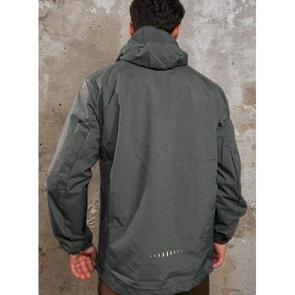 Men's Waterproof Rain Jacket and Coat with Hooded Zip Pockets - Image 2