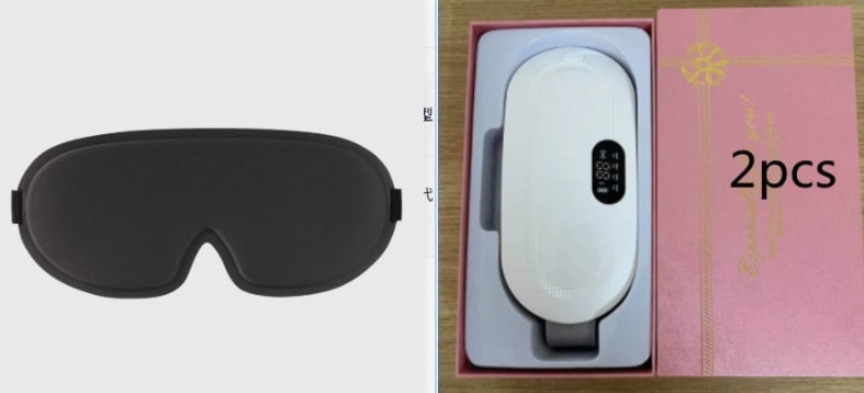 Menstrual Heating Pad Vibrating Massage Electric Waist Belt and Digital Display - Image 2