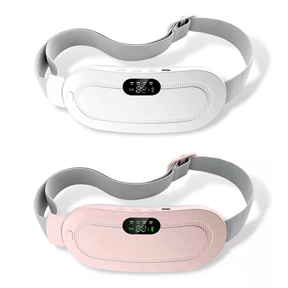 Menstrual Heating Pad Vibrating Massage Electric Waist Belt and Digital Display - Image 21
