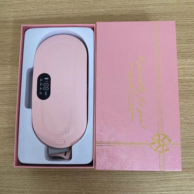 Menstrual Heating Pad Vibrating Massage Electric Waist Belt and Digital Display - Image 31