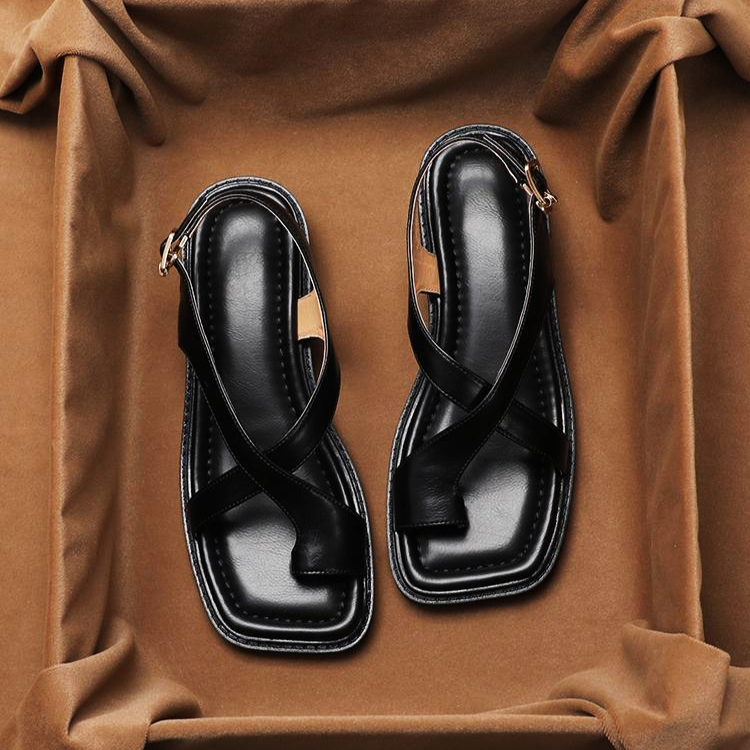Mia | Sandali in Pelle Donna Incrociati