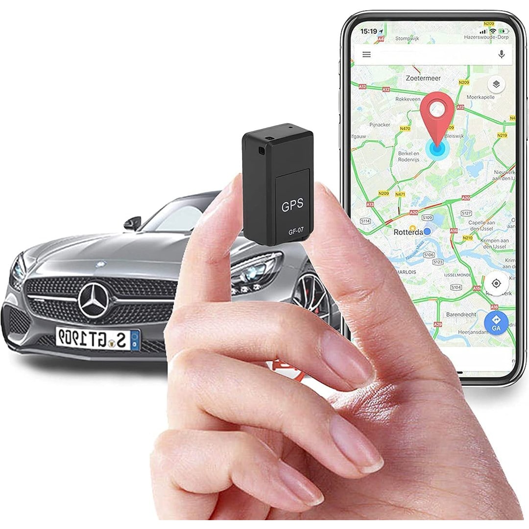 Mini Car GPS Tracker with Magnetic Base and Sim Card Slot for Real-Time Vehicle Location Tracking - Image 1