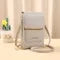 Mini Leather Crossbody Bag with Clear Touchscreen Window and RFID Blocking - Image 10
