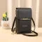 Mini Leather Crossbody Bag with Clear Touchscreen Window and RFID Blocking - Image 6