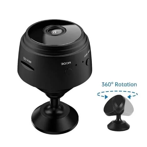 Mini Security Camera Wireless with Night Vision Magnetic Mount and 360° Rotation - Image 2
