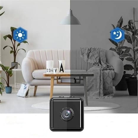Mini Wireless Security Camera with Night Vision and 1080p WIFI for Phone Viewing - Image 6