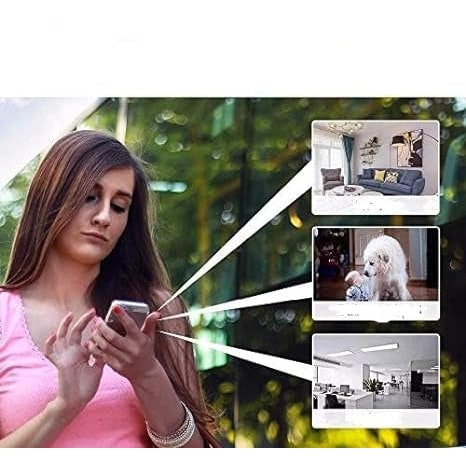 Mini Wireless Security Camera with Night Vision and 1080p WIFI for Phone Viewing - Image 7