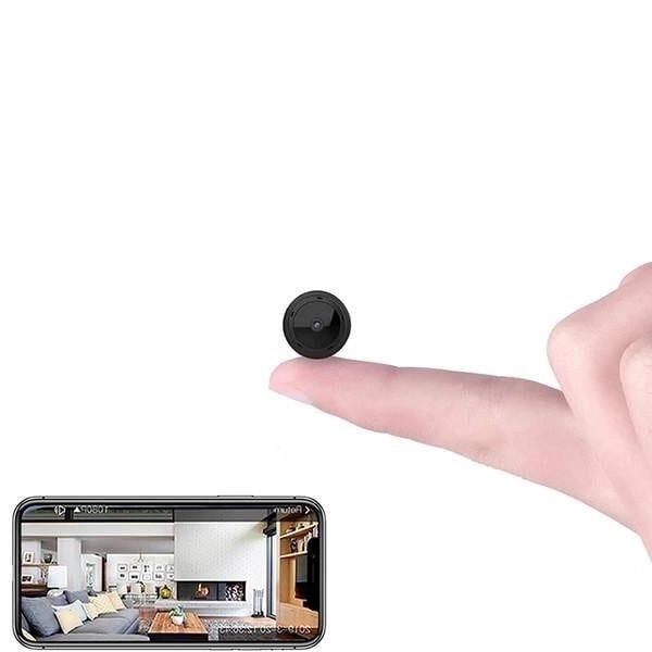 Mini Wireless Security Camera with Night Vision and Wide-Angle Monitoring - Image 1