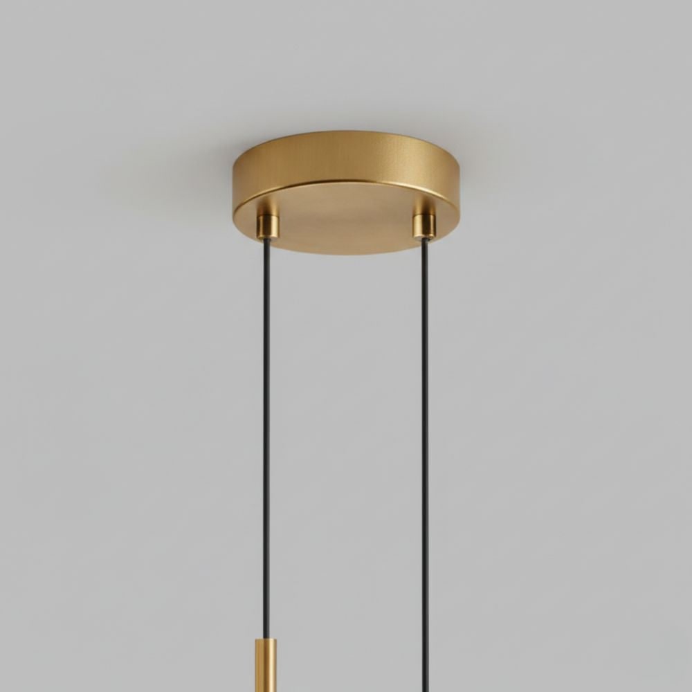 Minimalist Globe Pendant Light with Frosted Glass and Adjustable Suspension - Image 11
