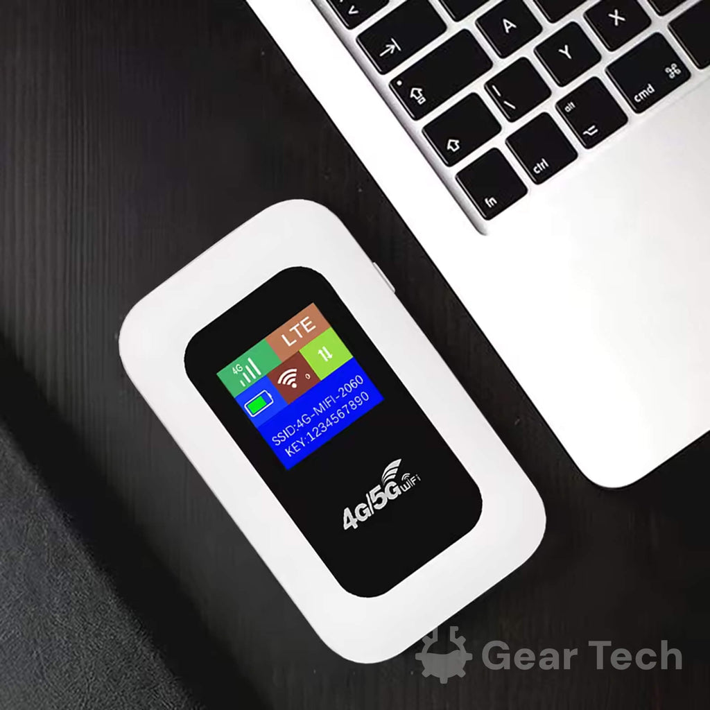 Mobile Hotspot with Portable WIFI Router Pocket-Sized Lcd Screen and USB Charging - Image 19