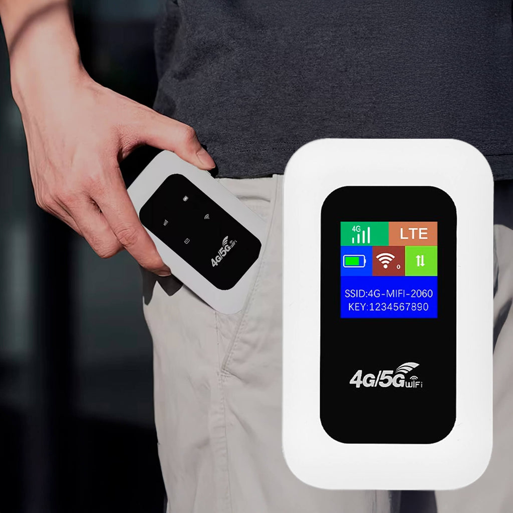 Mobile Hotspot with Portable WIFI Router Pocket-Sized Lcd Screen and USB Charging - Image 20
