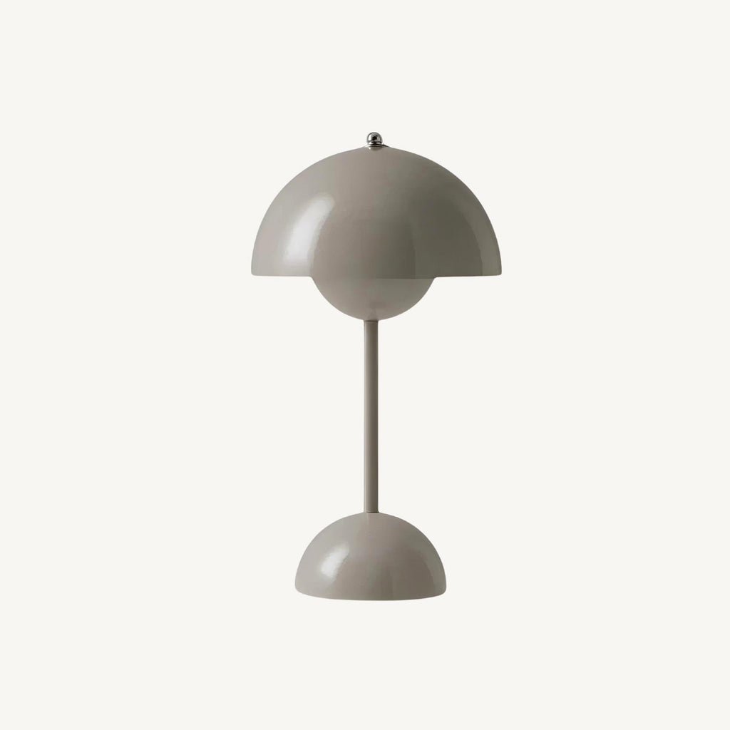 Mushroom Table Lamp LED Rechargeable Cordless with Dimmable Dome Shade - Image 24