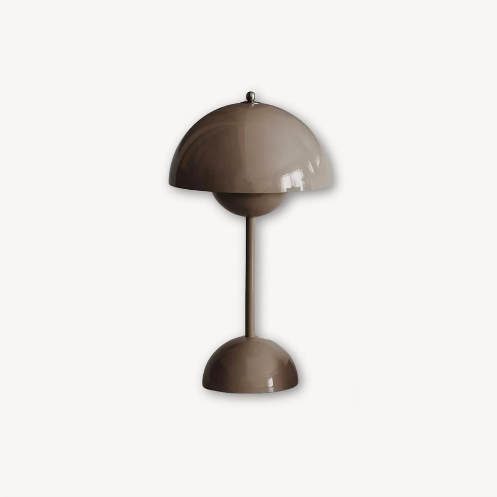 Mushroom Table Lamp LED Rechargeable Cordless with Dimmable Dome Shade - Image 29