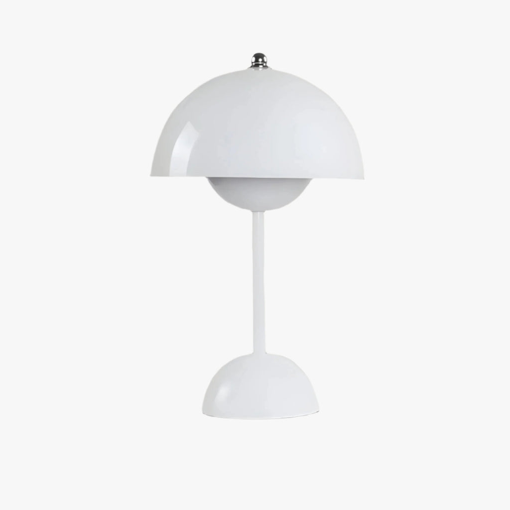 Mushroom Table Lamp LED Rechargeable Cordless with Dimmable Dome Shade - Image 30