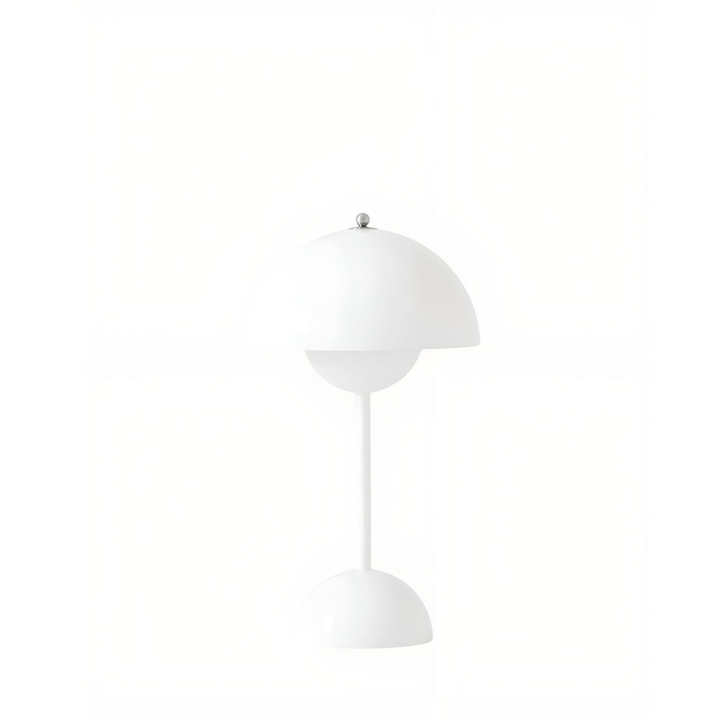 Mushroom Table Lamp LED Rechargeable Cordless with Dimmable Dome Shade - Image 7