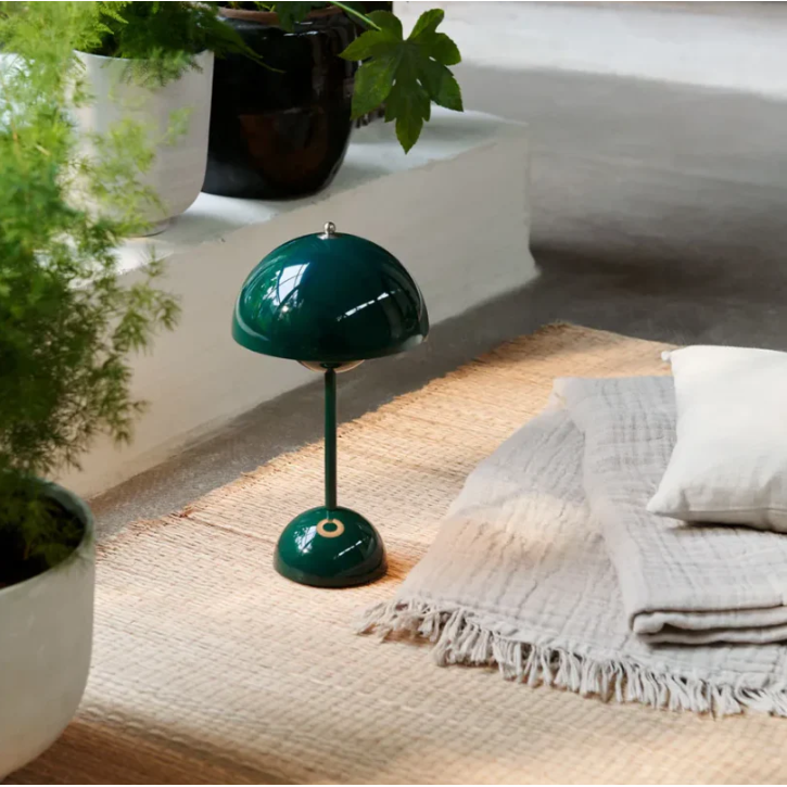 Mushroom Table Lamp with Touch Control and Dimmable Warm Light - Image 13