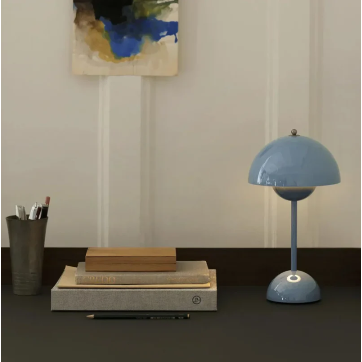Mushroom Table Lamp with Touch Control and Dimmable Warm Light - Image 9