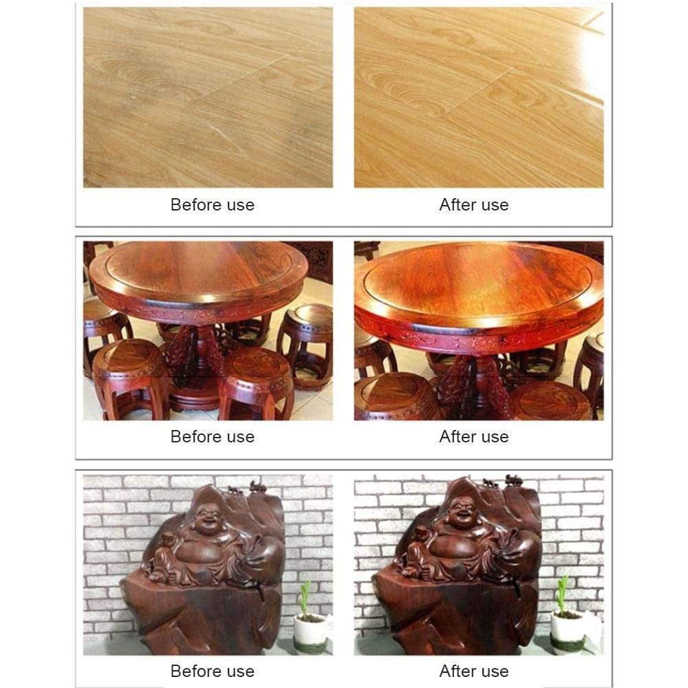 Natural Beeswax Wood Polish for Furniture and Floors 80g - Image 7
