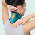 Neck Heating Pad with Adjustable Heat Settings and Hook-And-Loop Closure - Image 1