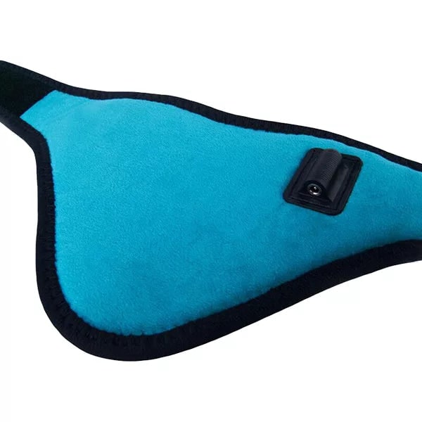 Neck Heating Pad with Adjustable Heat Settings and Hook-And-Loop Closure - Image 4