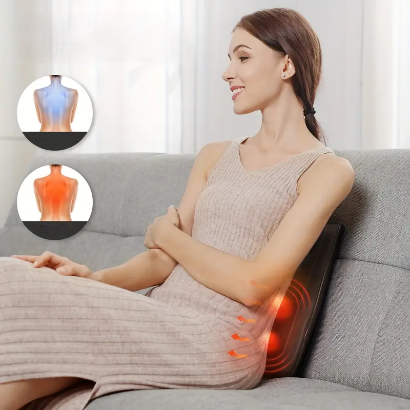 Neck Massager and Shoulder with Shiatsu Heating and Remote Control - Image 1