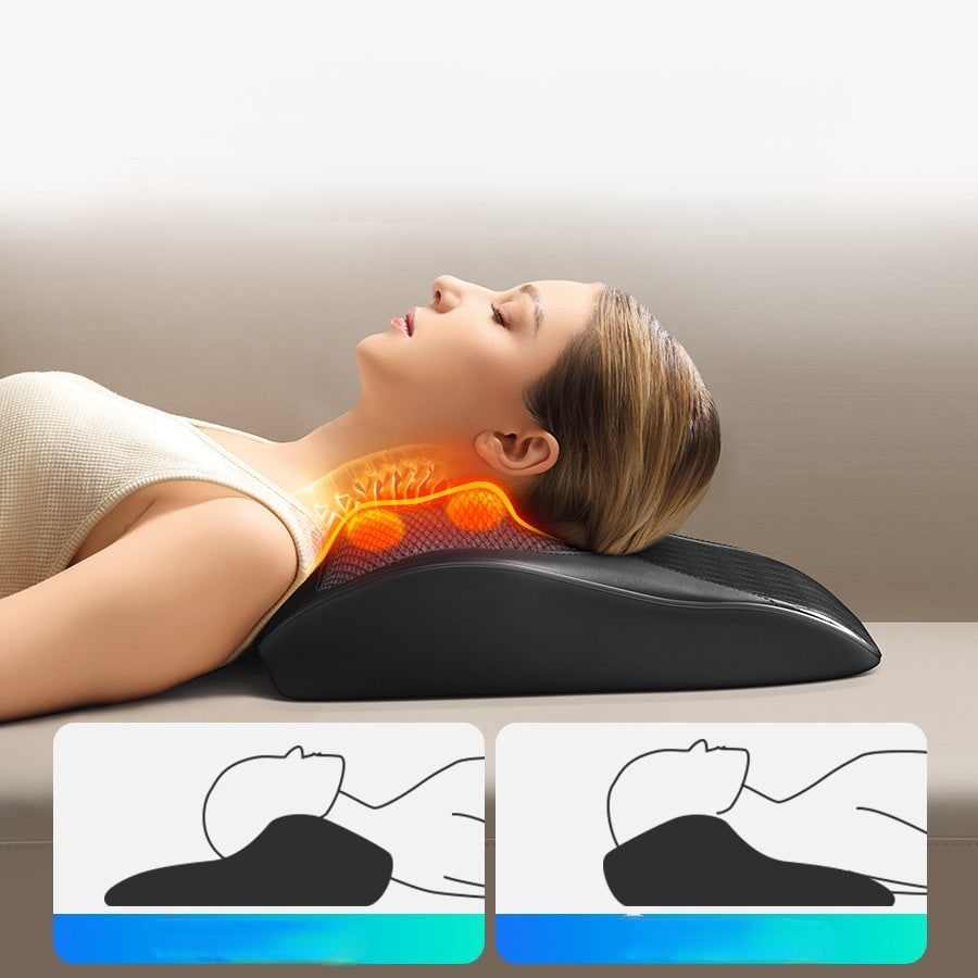 Neck Massager and Shoulder with Shiatsu Heating and Remote Control - Image 2