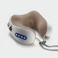Neck Massager Pillow with Heat and Vibration U-Shaped Electric Shoulder Support - Image 1