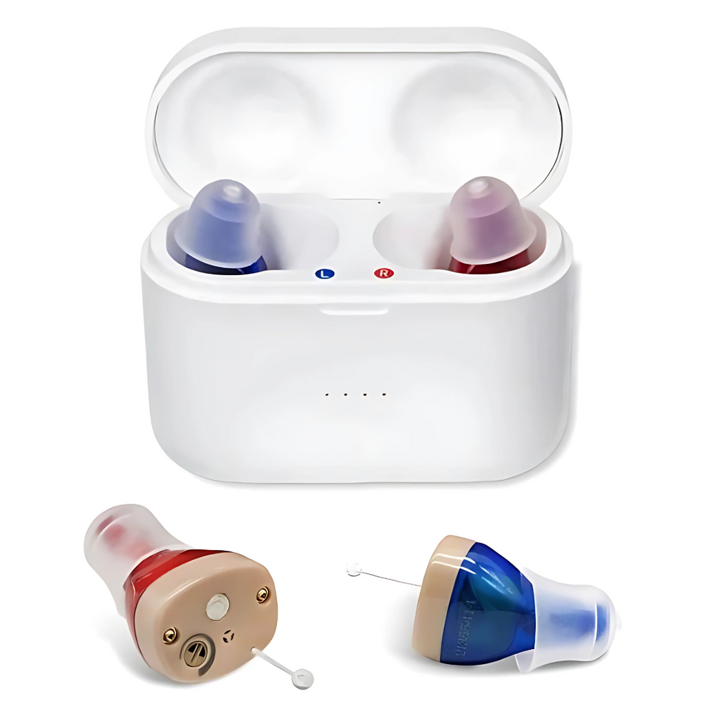 Non Prescription Hearing Aids with Rechargeable Charging Case and Crystal Clear Sound - Image 10