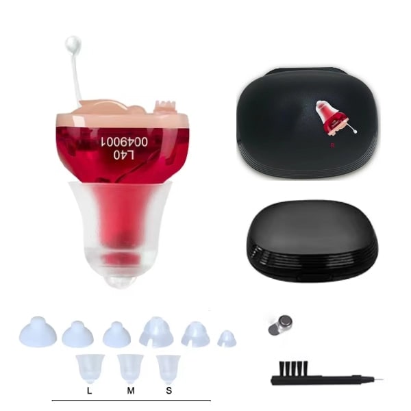 Non Prescription Hearing Aids with Rechargeable Charging Case and Crystal Clear Sound - Image 8