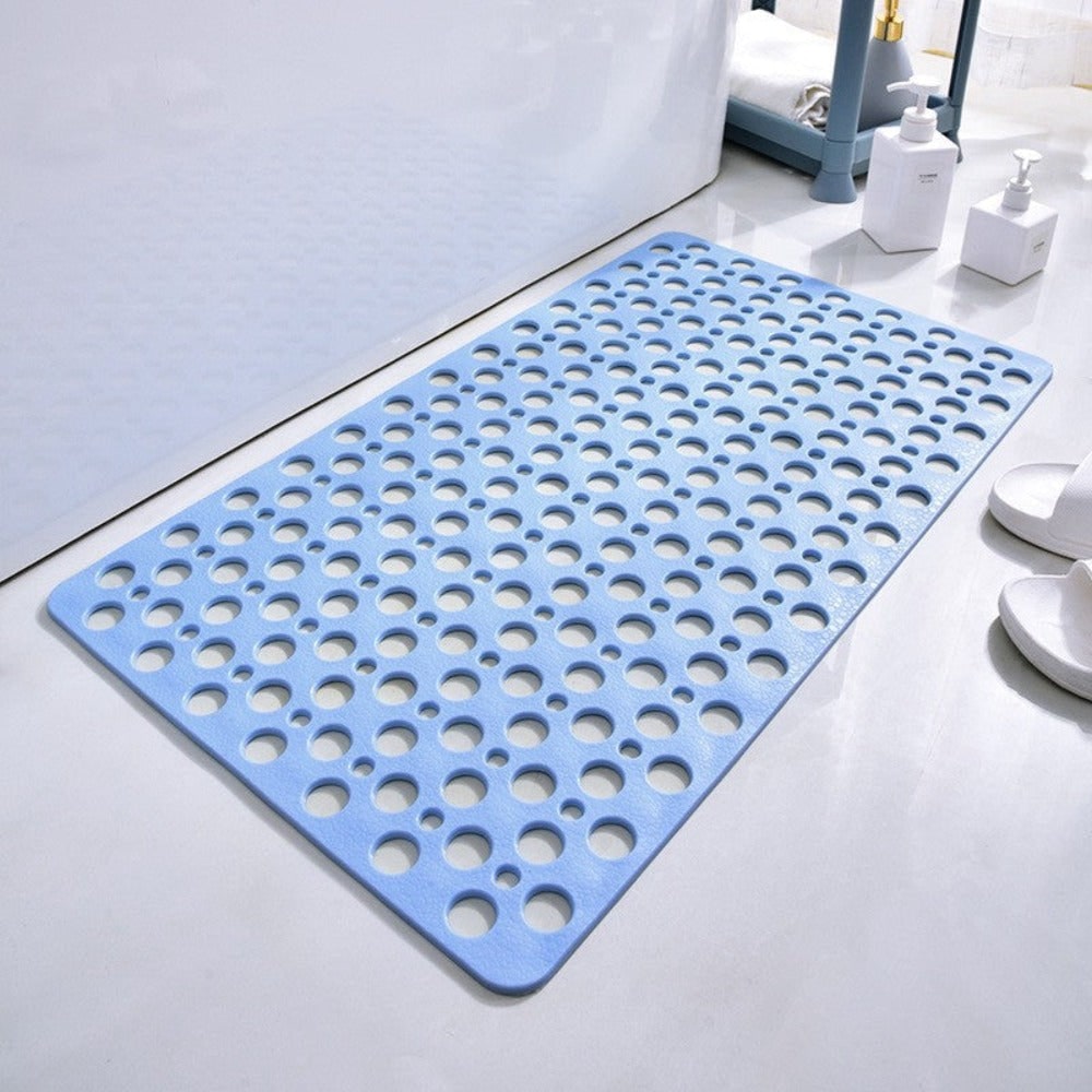 Non-Slip Bath Mat with Suction Cups and Drainage Holes for Shower Safety - Image 6