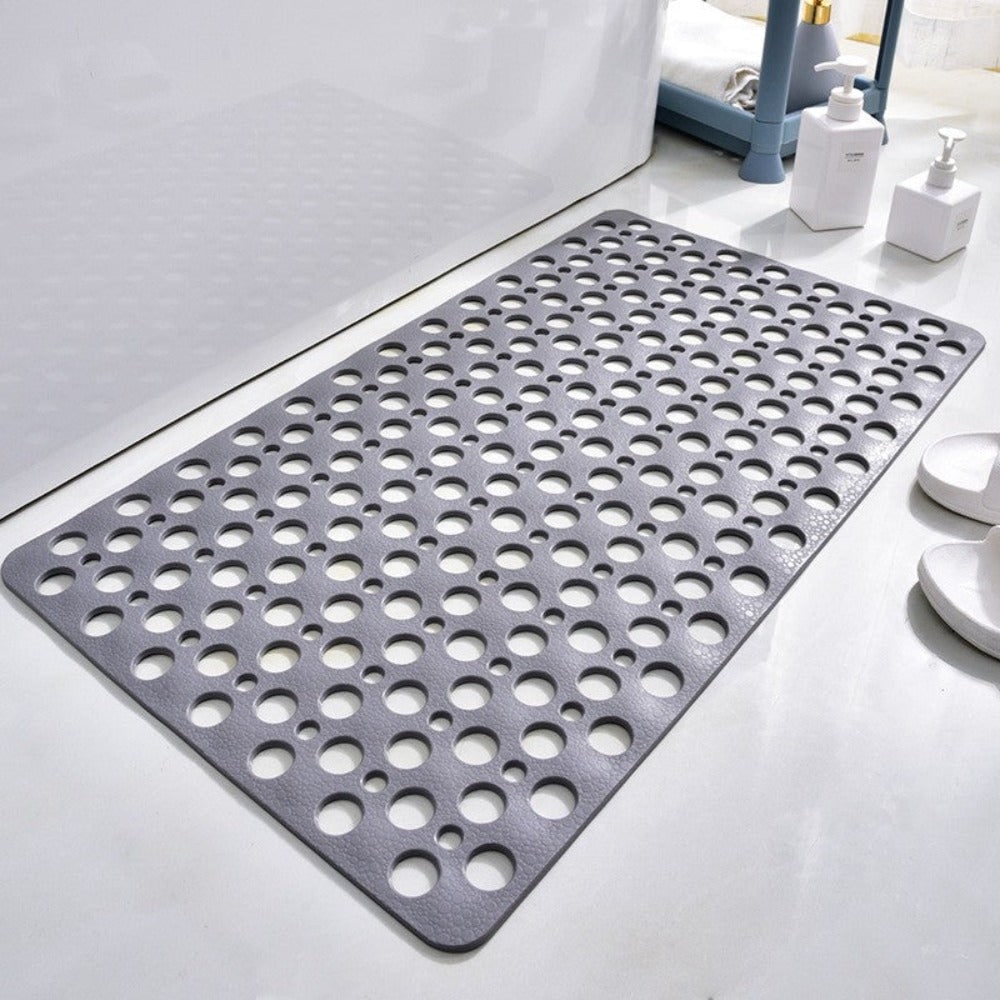 Non-Slip Bath Mat with Suction Cups and Drainage Holes for Shower Safety - Image 8
