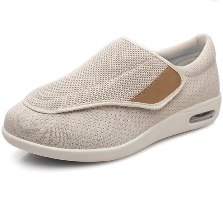 Orthopedic Shoes with Breathable Mesh Cushioned Insole and Hook Loop Closure for Swollen Feet - Image 9