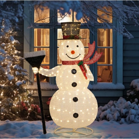 Outdoor Christmas Lights Inflatable Decorations with LED for Yard Garden Display - Image 12