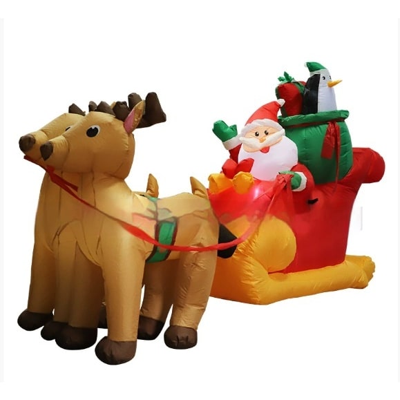Outdoor Christmas Lights Inflatable Decorations with LED for Yard Garden Display - Image 17