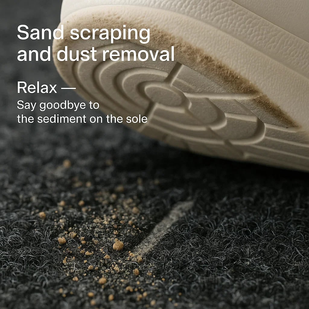 Outdoor Door Mat with Non-Slip Backing and Textured Dirt Trapping Surface - Image 4