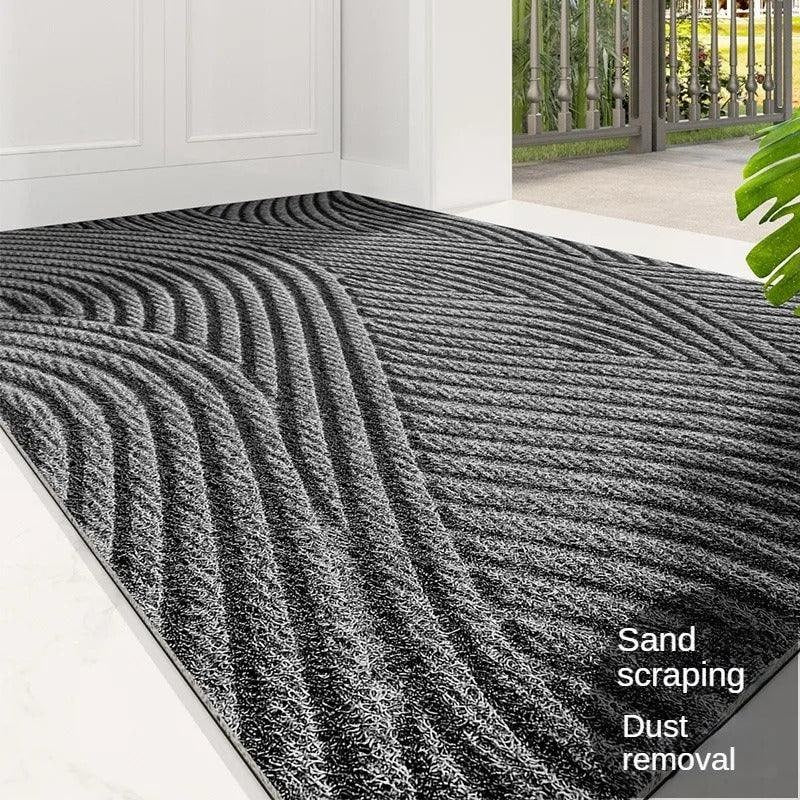 Outdoor Door Mat with Non-Slip Backing and Textured Dirt Trapping Surface - Image 6