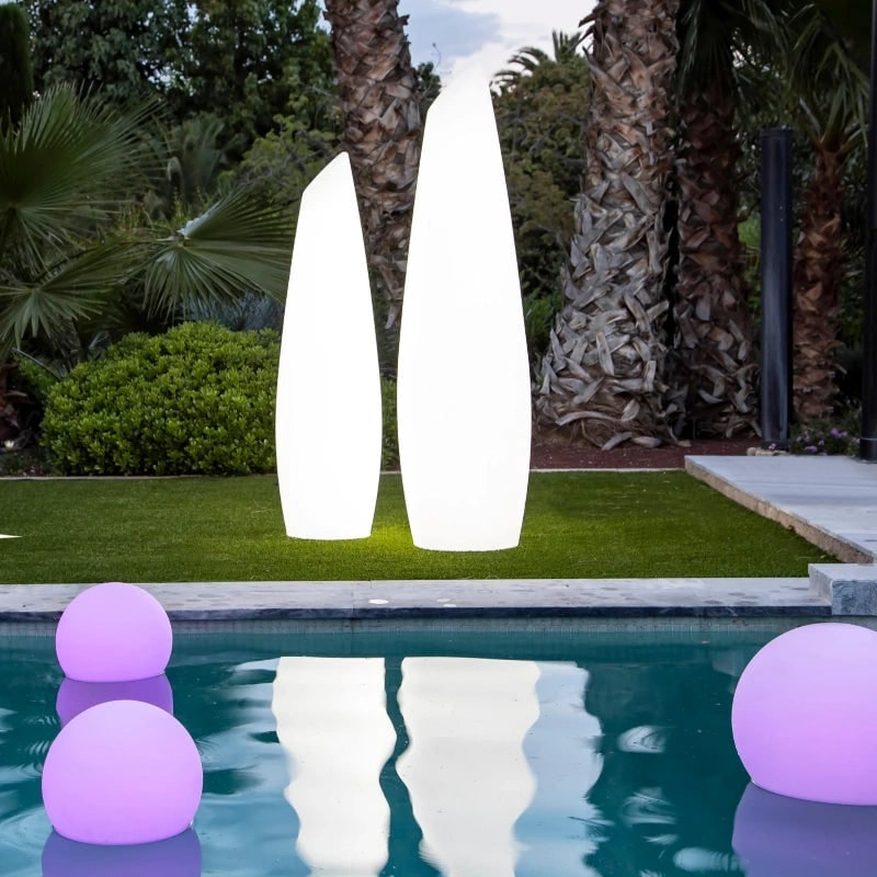 Outdoor Globe Lights with Cordless Frosted Design and Warm White LED - Image 21