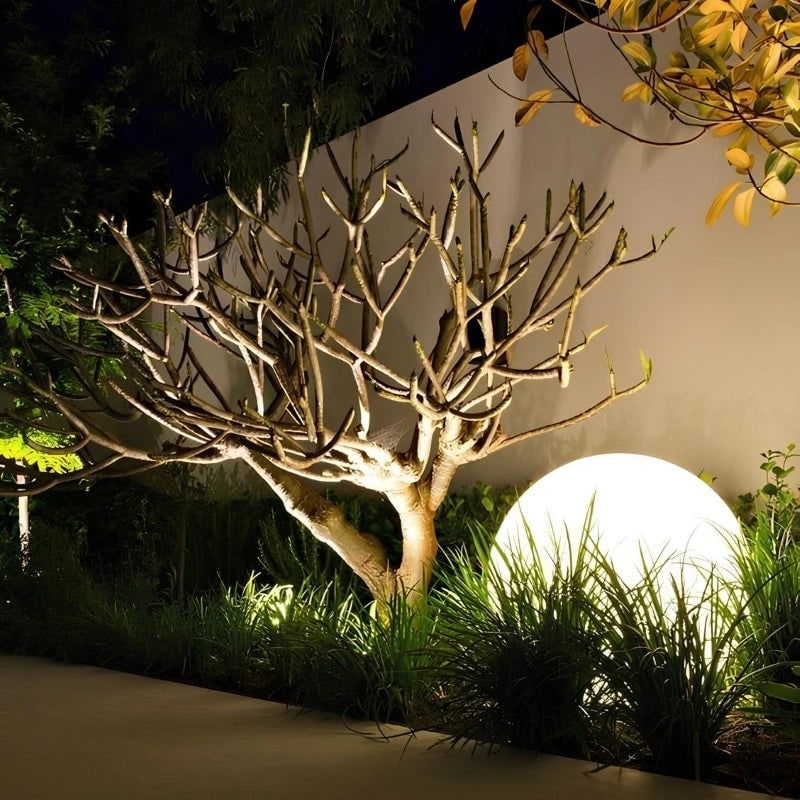 Outdoor Globe Lights with Cordless Frosted Design and Warm White LED - Image 22