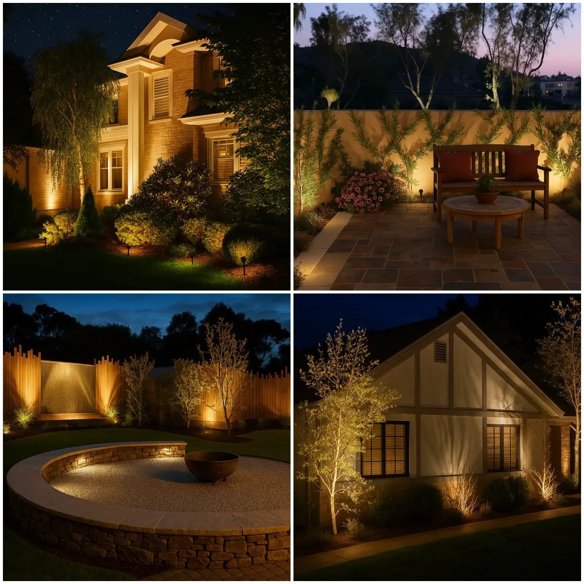 Outdoor Solar Lights with Adjustable Spotlight and Landscape Lighting - Image 16