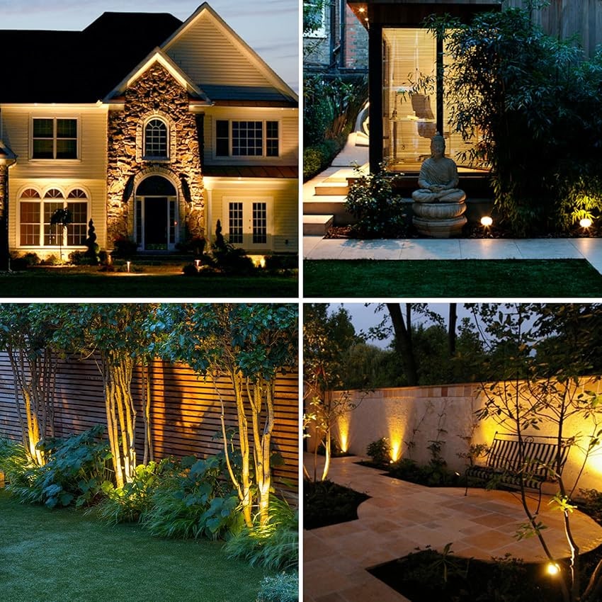 Outdoor Solar Lights with Adjustable Spotlight and Landscape Lighting - Image 17