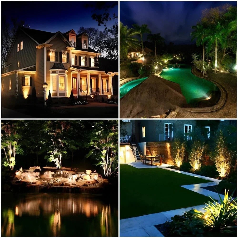 Outdoor Solar Lights with Adjustable Spotlight and Landscape Lighting - Image 18