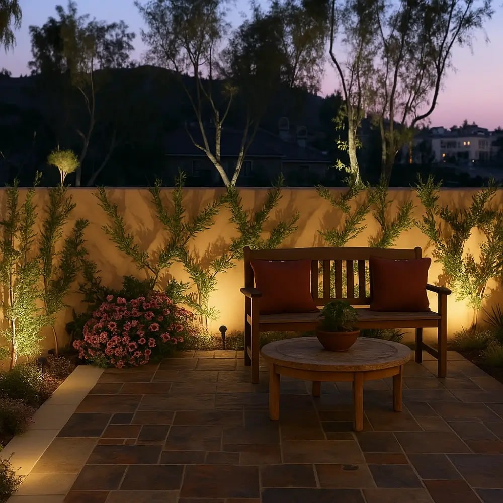 Outdoor Solar Lights with Adjustable Spotlight and Landscape Lighting - Image 4