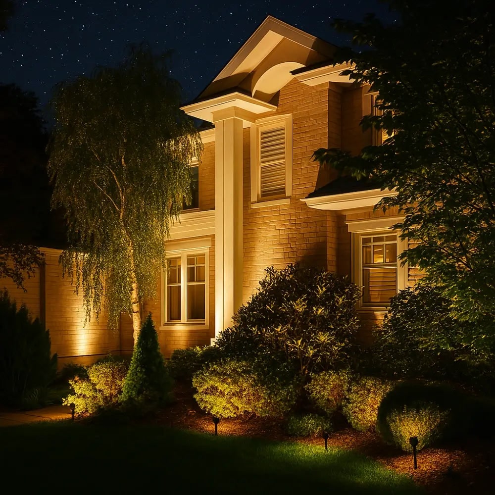 Outdoor Solar Lights with Adjustable Spotlight and Landscape Lighting - Image 6